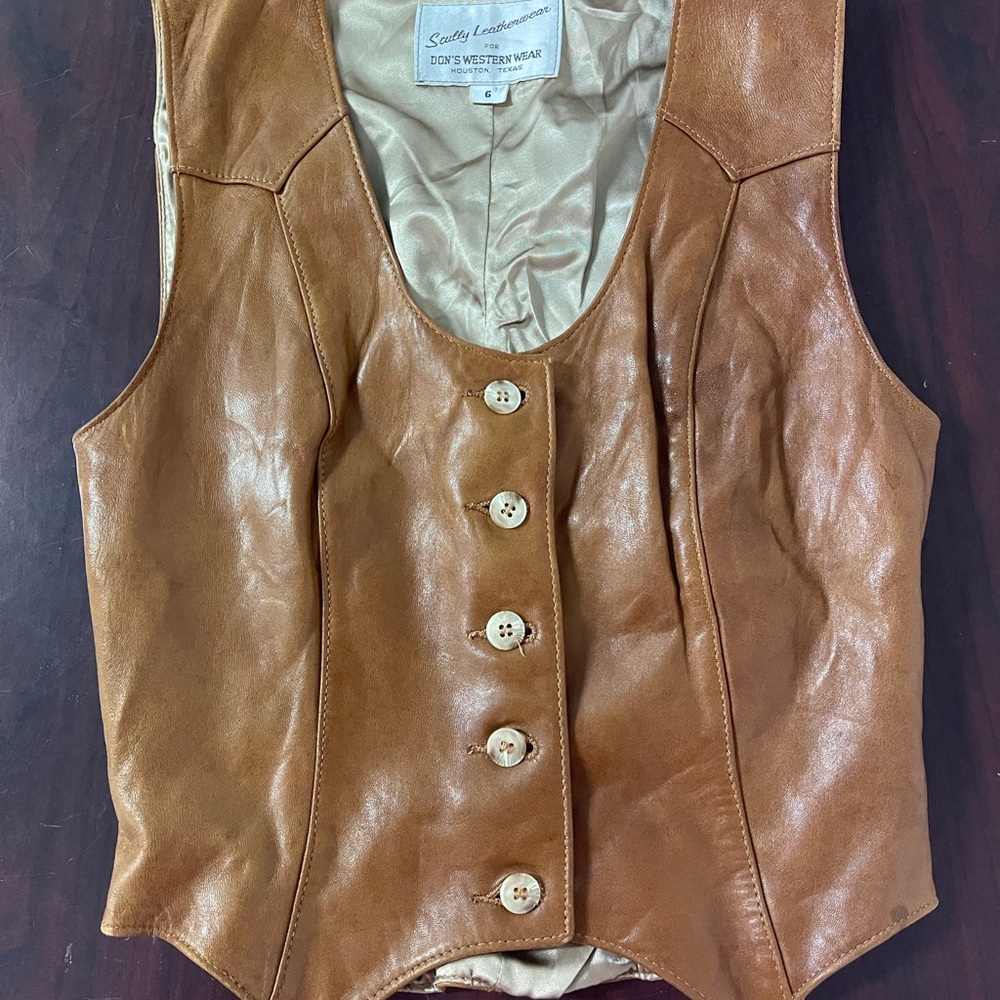 Don’s western ware real leather USED FINAL PRICE GOOD CONDITION